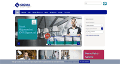 Desktop Screenshot of m.sigmacoatings.dk